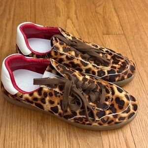 Steve Madden Leopard Print Sneakers